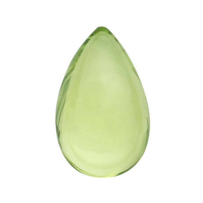 Peridot 7 x Pear Cabochon