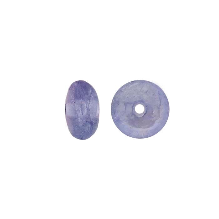 Tanzanite Saucer Bead