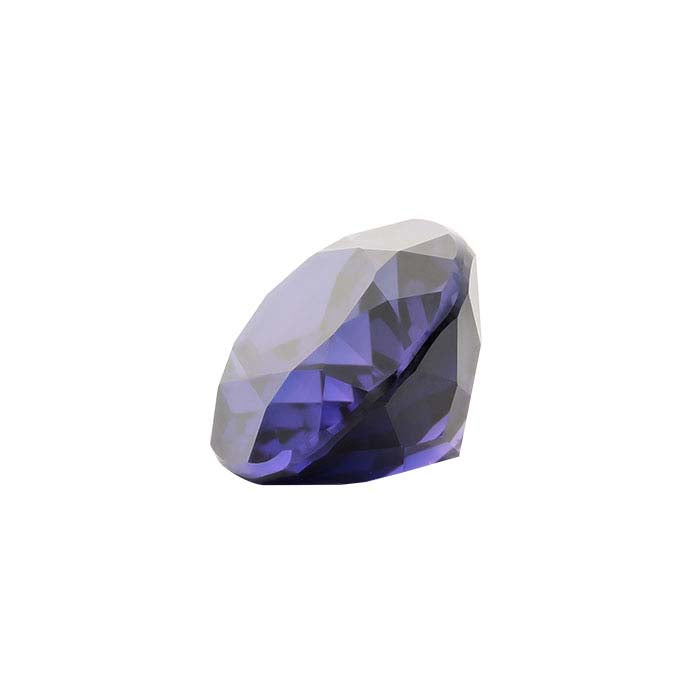 Simulated Amethyst 8 x 6mm Oval Faceted Gemstone