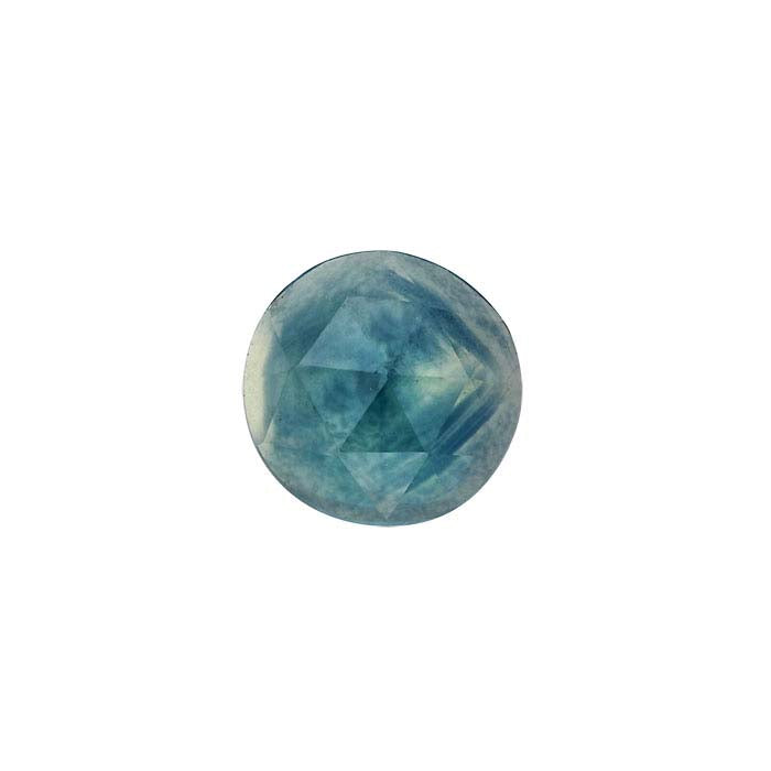 American Mined™ Montana Sapphire™ Round Rose-Cut Cabochon