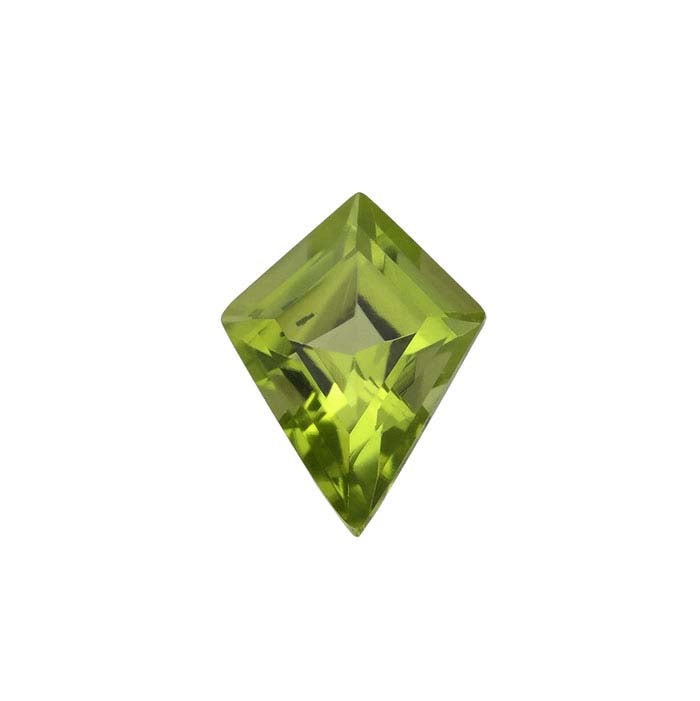 American Mined™ Arizona Peridot 8 x 6mm Kite Faceted Gemstone