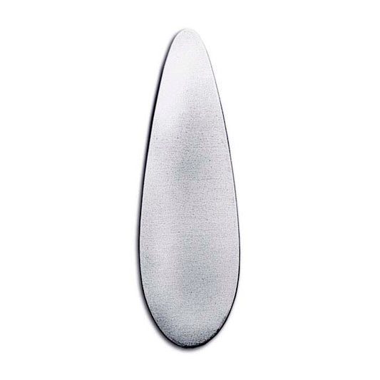 Sterling Silver 45 x 14mm Teardrop Stamping, 0.40mm