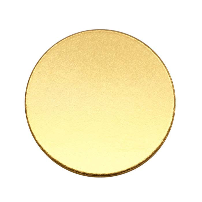 14/20 Yellow Gold-Filled 9.5mm Disc, 0.81mm, 1/2-Hard