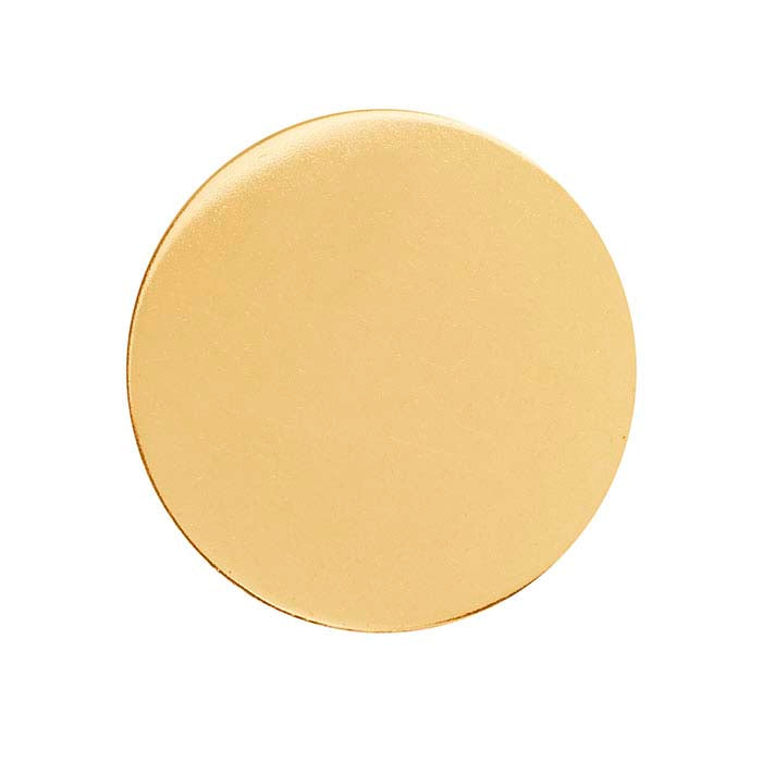 14/20 Yellow Gold-Filled 31.8mm Disc, 0.81mm, 1/2-Hard