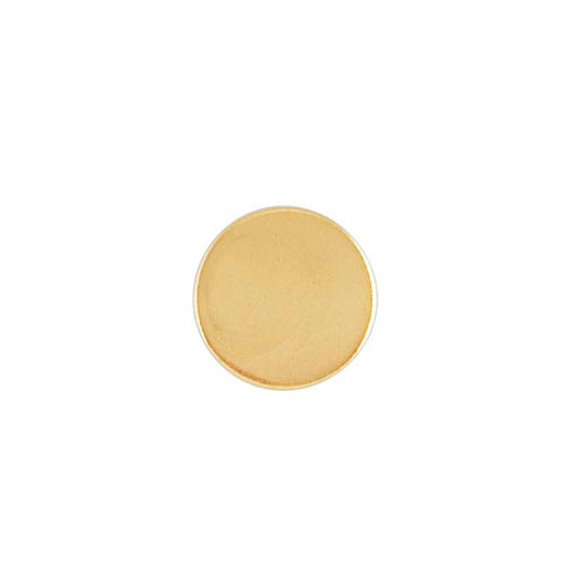 14/20 Yellow Gold-Filled 7mm Disc, 0.51mm, 1/2-Hard
