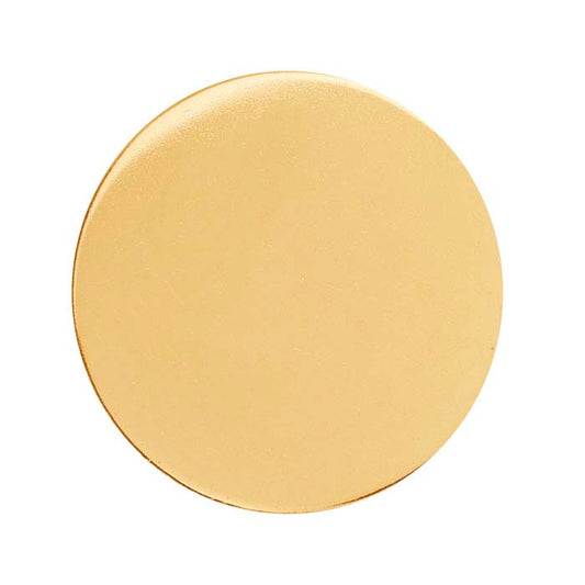 14/20 Yellow Gold-Filled 12.7mm Disc, 0.51mm, 1/2-Hard