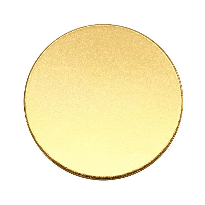 14/20 Yellow Gold-Filled 15.9mm Disc, 0.64mm, 1/2-Hard