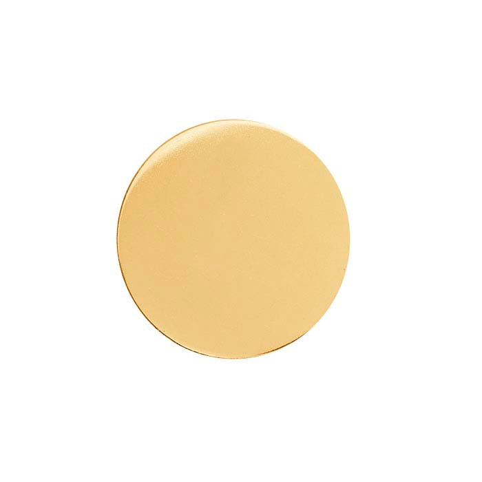 14/20 Yellow Gold-Filled 19.1mm Disc, 0.81mm, 1/2-Hard