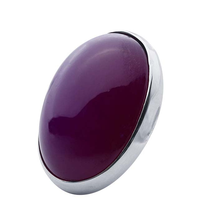 .999 Fint Sølv 14 x 10mm Oval Bezel Cup Indfatning