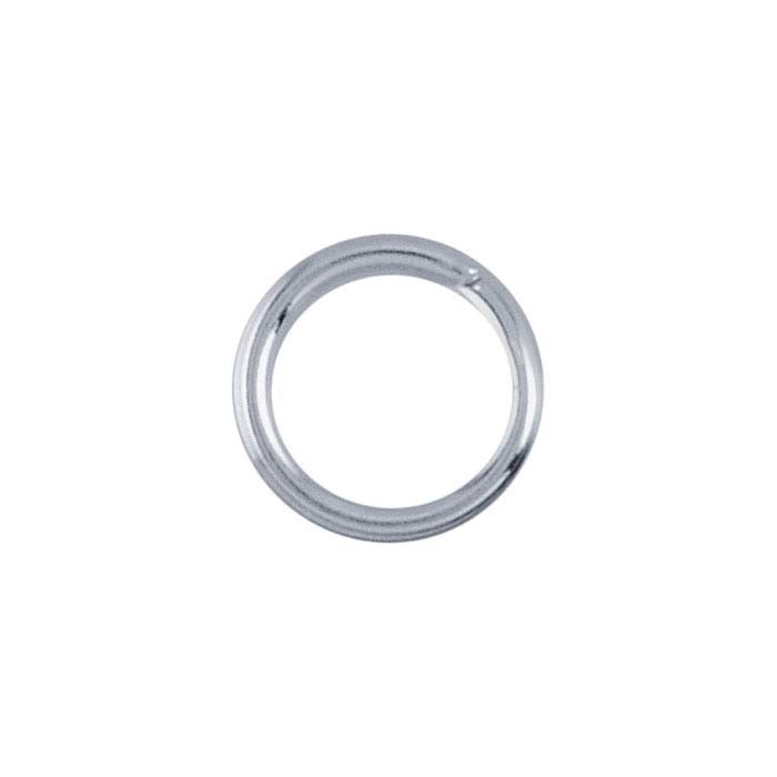 Sterling Silver 4.6mm Round Split Ring