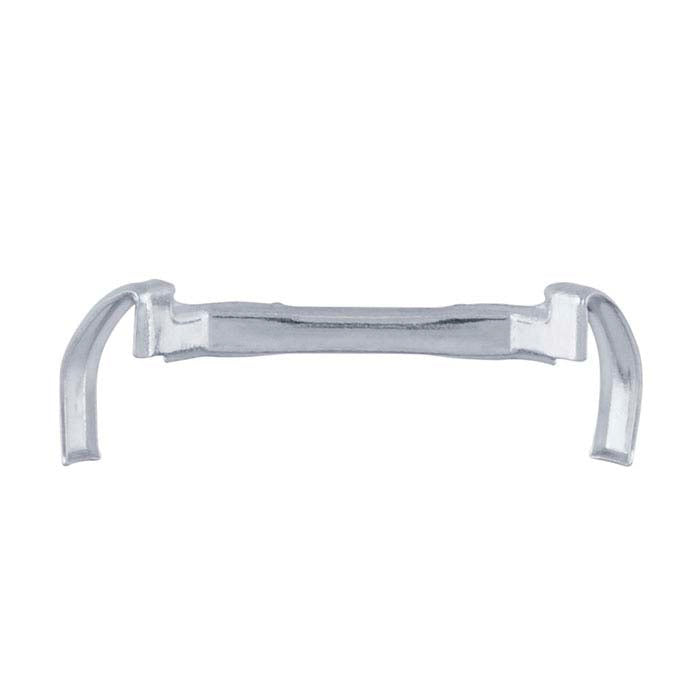 14/60 White Rolled Gold Plate Gents' Ring Guard, Pkg/12