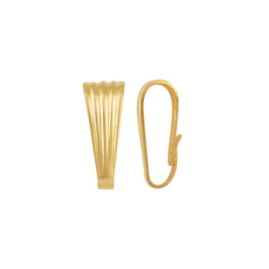 14/20 Yellow Gold-Filled Snap-On Bail