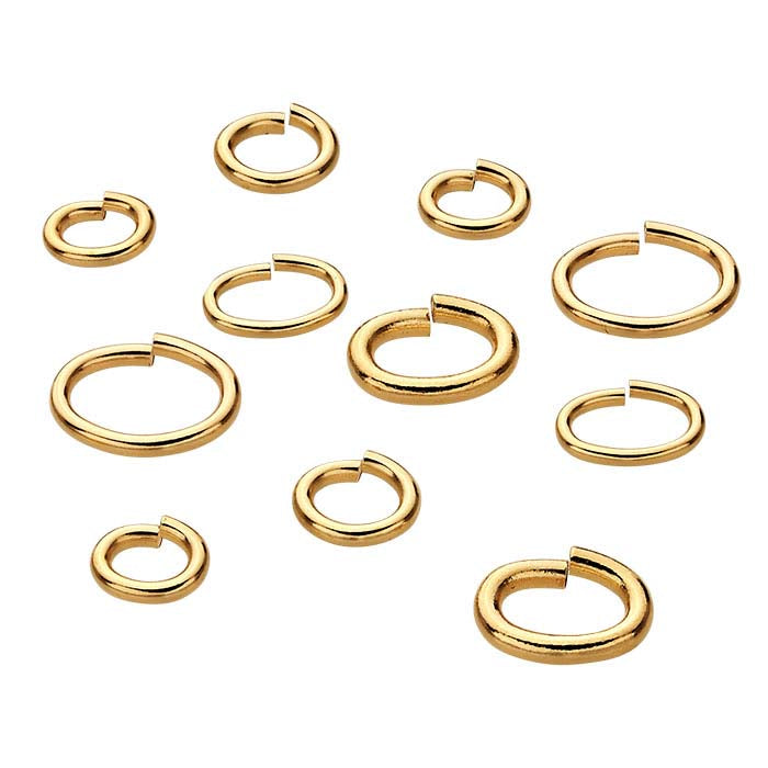 14/20 Yellow Gold-Filled 6.8 x 4.7mm Oval Jump Ring