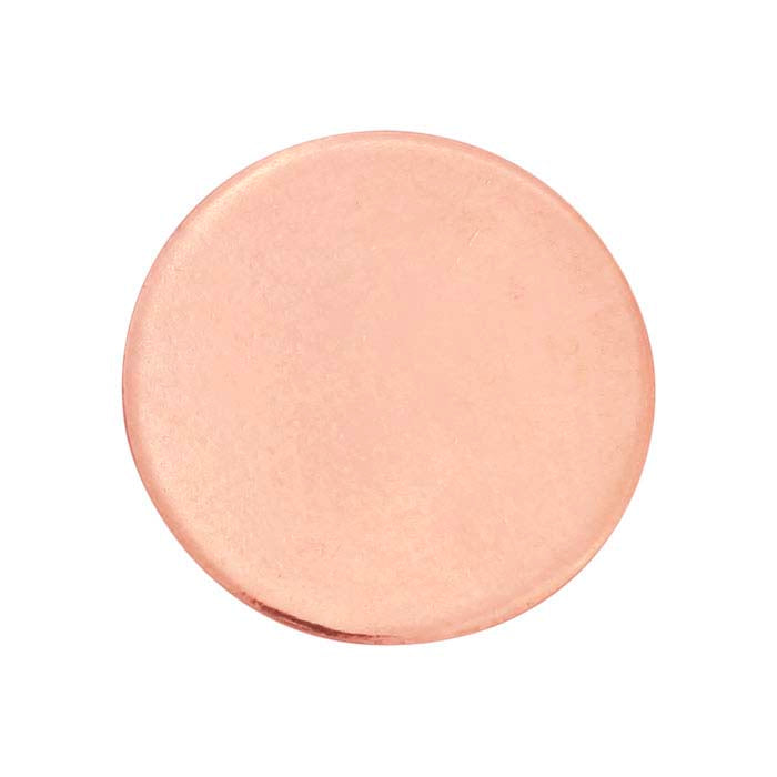 14/20 Rose Gold-Filled 9.5mm Disc, 0.64mm, 1/2-Hard