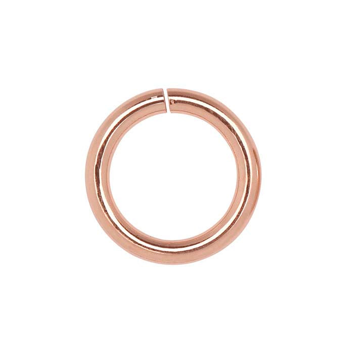14/20 Rose Gold-Filled 5mm Round Jump Ring