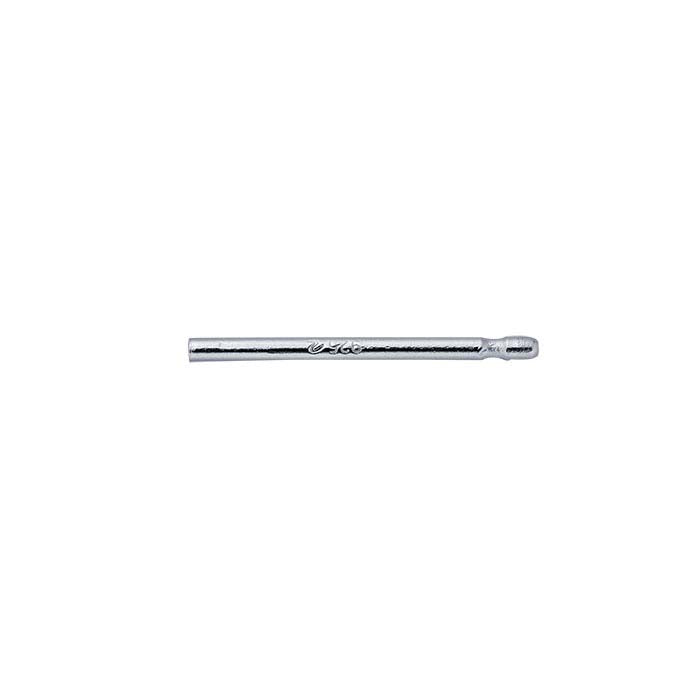 Sterling Silver 0.76mm x 11.11mm Bullet-Style Friction Ear Post