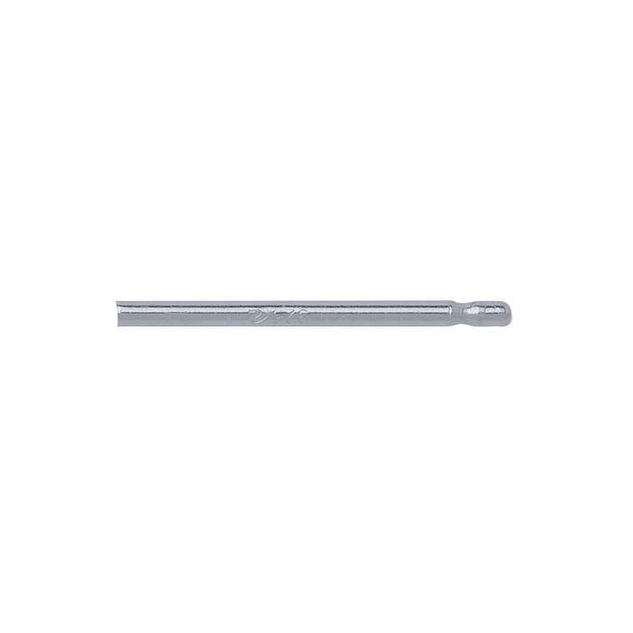 Sterling Silver 0.76mm x 11.11mm Bullet-Style Friction Ear Post