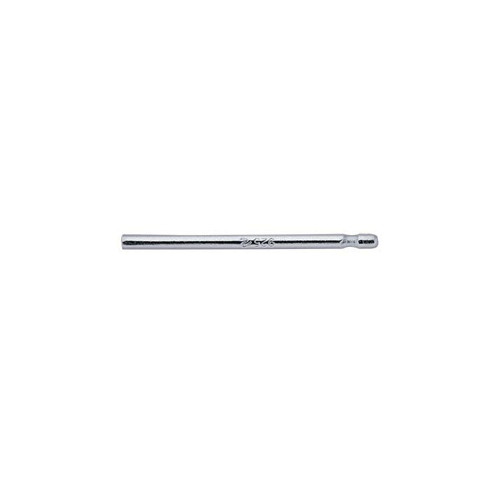 Sterling Silver 0.76mm x 12.7mm Bullet-Style Friction Ear Post