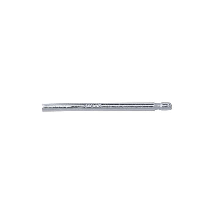 Sterling Silver 0.84mm x 12.7mm Bullet-Style Friction Ear Post