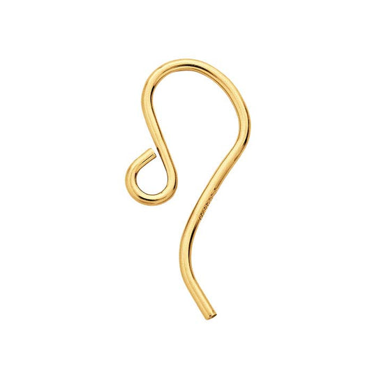 14/20 Yellow Gold-Filled Ear Wire with Outside Loop