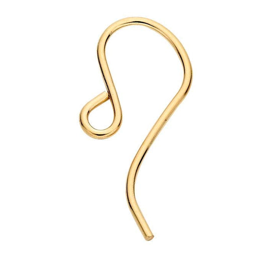 14/20 Yellow Gold-Filled Ear Wire with Outside Loop