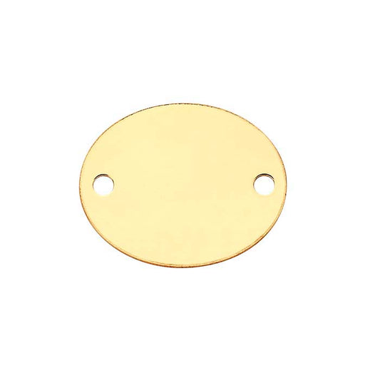 14/20 Yellow Gold-Filled Oval Link Component