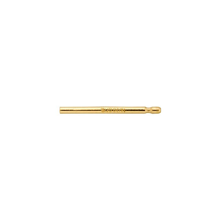 14/20 Yellow Gold-Filled 0.76mm x 11.11mm Ear Post