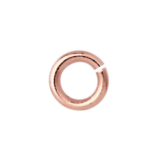 14K Rose Gold 2.4mm Round Jump Ring