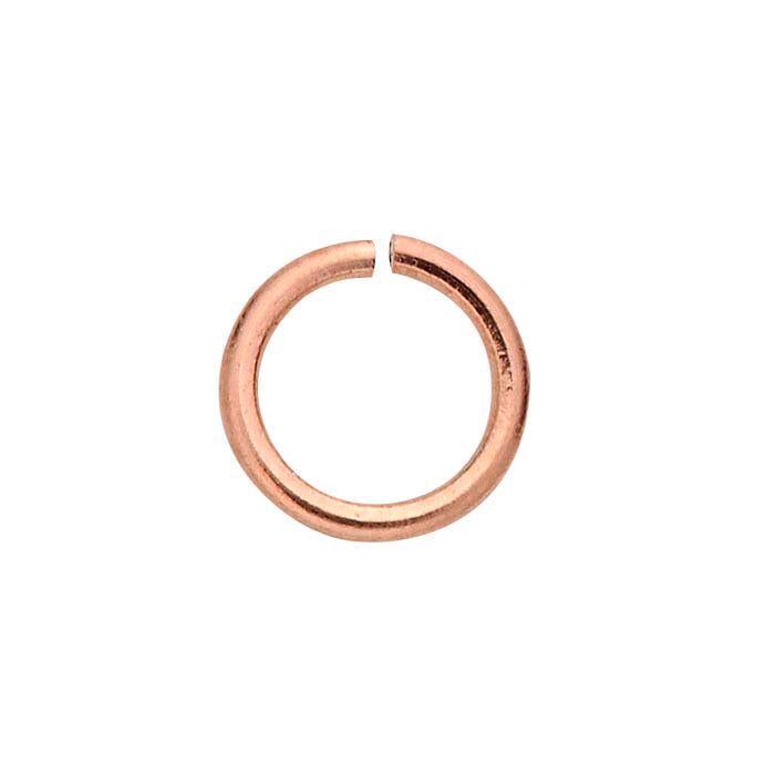 14K Rose Gold 2.8mm ID Round Jump Ring