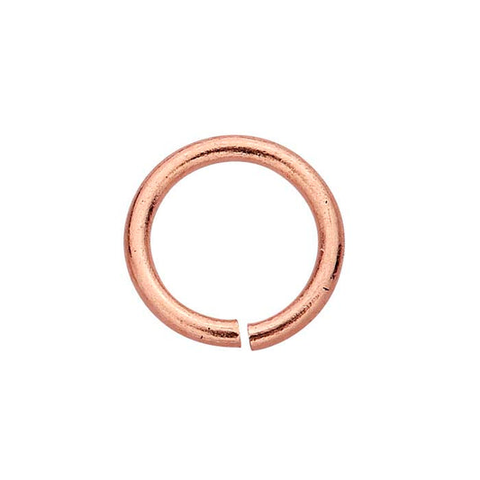 14K Rose Gold 3.5mm ID Round Jump Ring