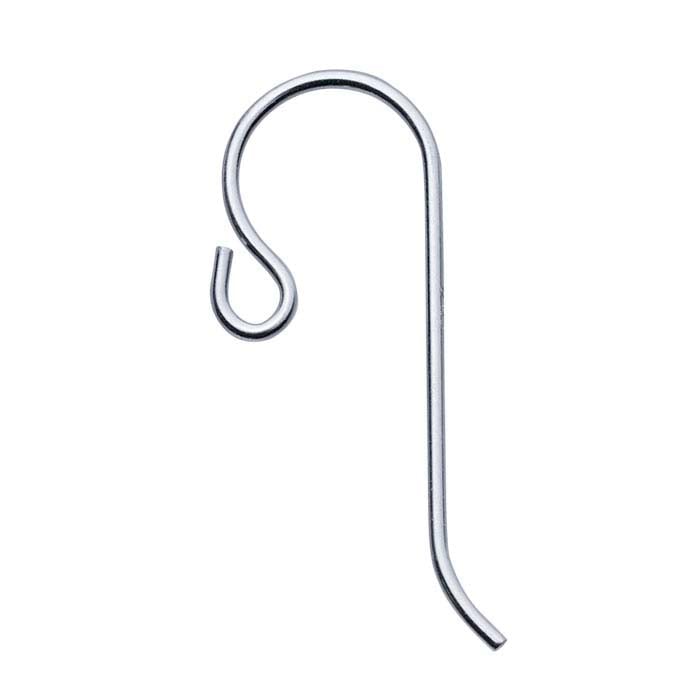 Sterling Silver Ear Wire with Outside Loop