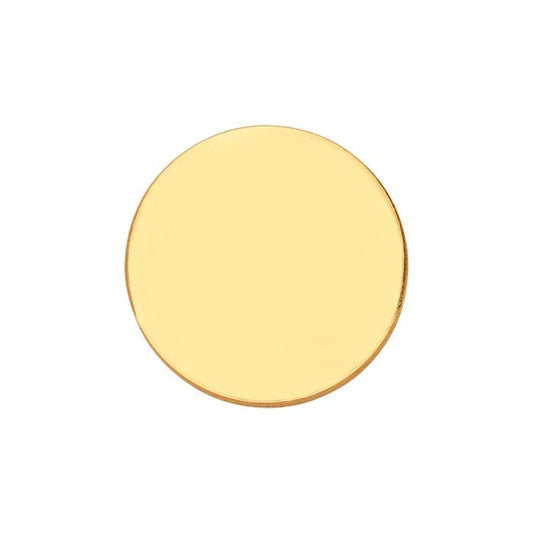 14/20 Yellow Gold-Filled 9.5mm Disc, 0.81mm, Soft
