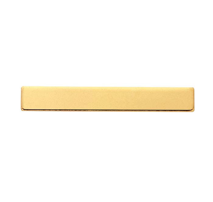 14/20 Yellow Gold-Filled Rectangle Stampings, 1.02mm, Soft