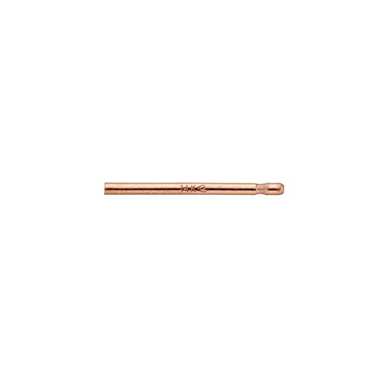 14K Rose Gold 0.76mm x 11.11mm Friction Ear Post