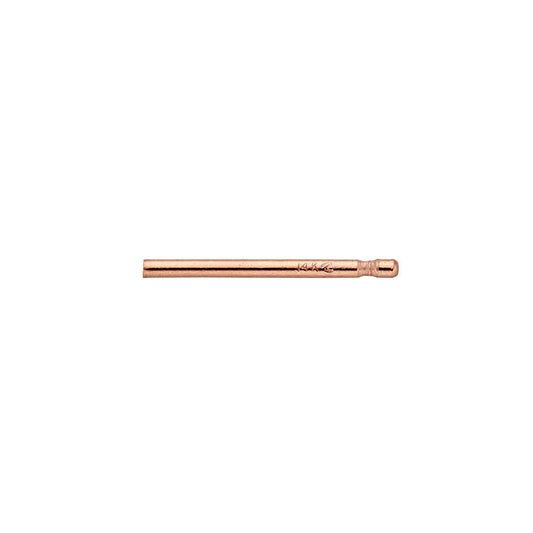 14K Rose Gold 0.84mm x 11.11mm Friction Ear Post