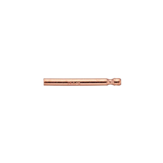 14K Rose Gold 0.91mm x 9.52mm Friction Ear Post