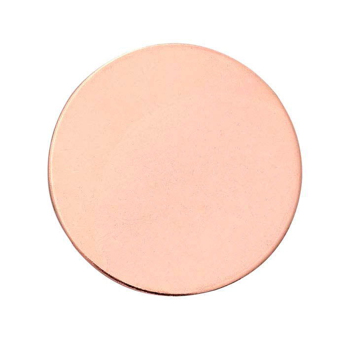 14/20 Rose Gold-Filled 12.7mm Disc, 0.64mm, Soft