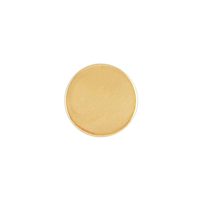 14/20 Yellow Gold-Filled 7mm Disc, 0.51mm, Soft