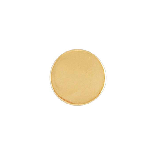 14/20 Yellow Gold-Filled 7mm Disc, 0.51mm, Soft