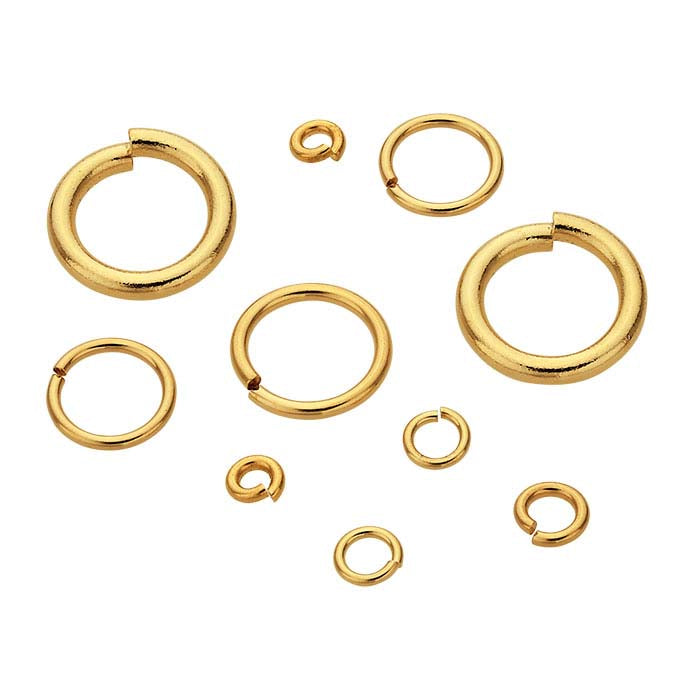 Anello di giunzione tondo 5,5 mm in oro giallo 14/20 gold-filled