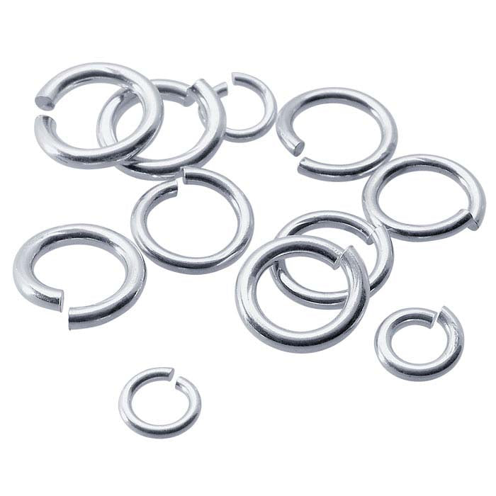 14K Hvidguld 2,4 mm ID Rund Springring