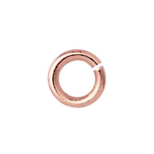 14K Rose Gold 2.8mm ID Round Jump Ring