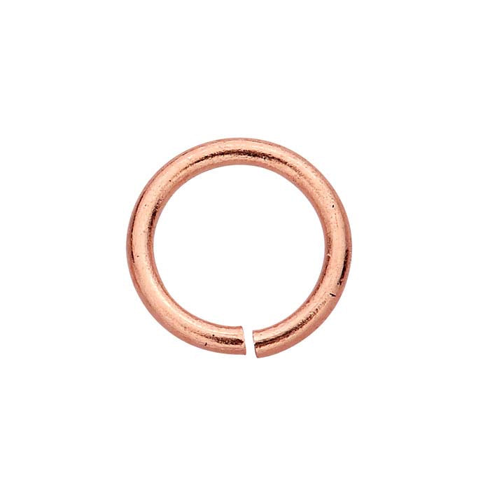 14K Rose Gold 3.2mm ID Round Jump Ring