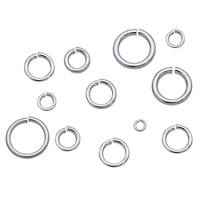 Sterling Silver Solder-Filled 5mm ID Round Jump Ring