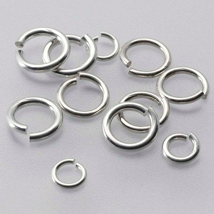Sterling Silver Solder-Filled 5mm ID Round Jump Ring