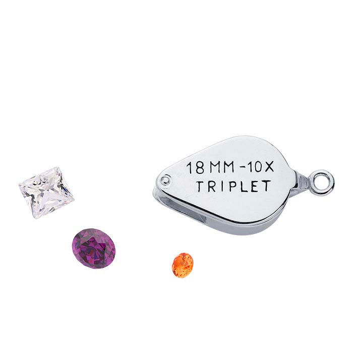 Sterling Silver Movable Loupe Pendant