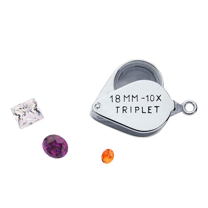 Sterling Silver Movable Loupe Pendant