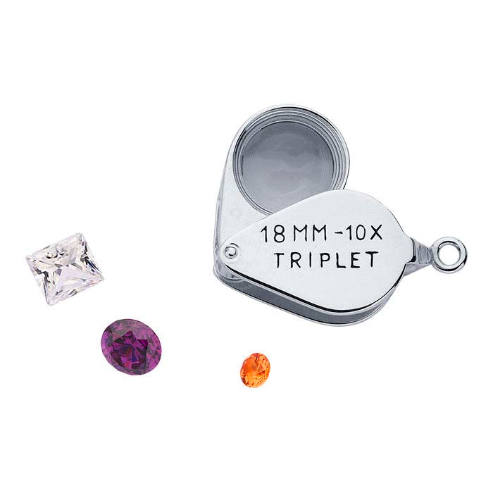 Sterling Silver Movable Loupe Pendant