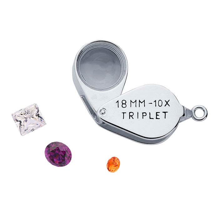 Sterling Silver Movable Loupe Pendant