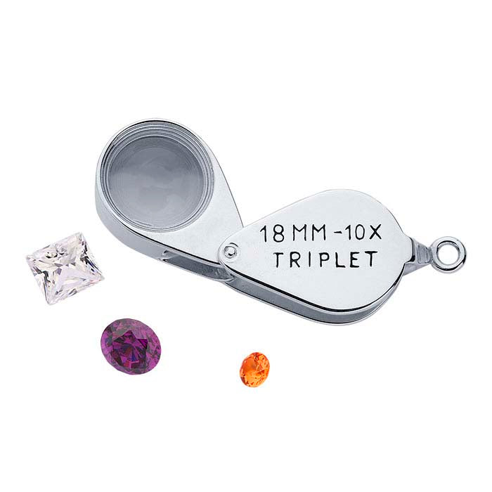 Sterling Silver Movable Loupe Pendant